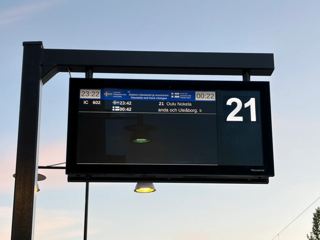 New Train Service Between Sweden and Finland