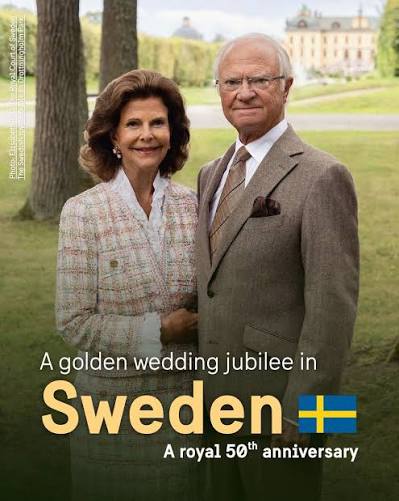 The King and Queen of Sweden’s Gold Wedding