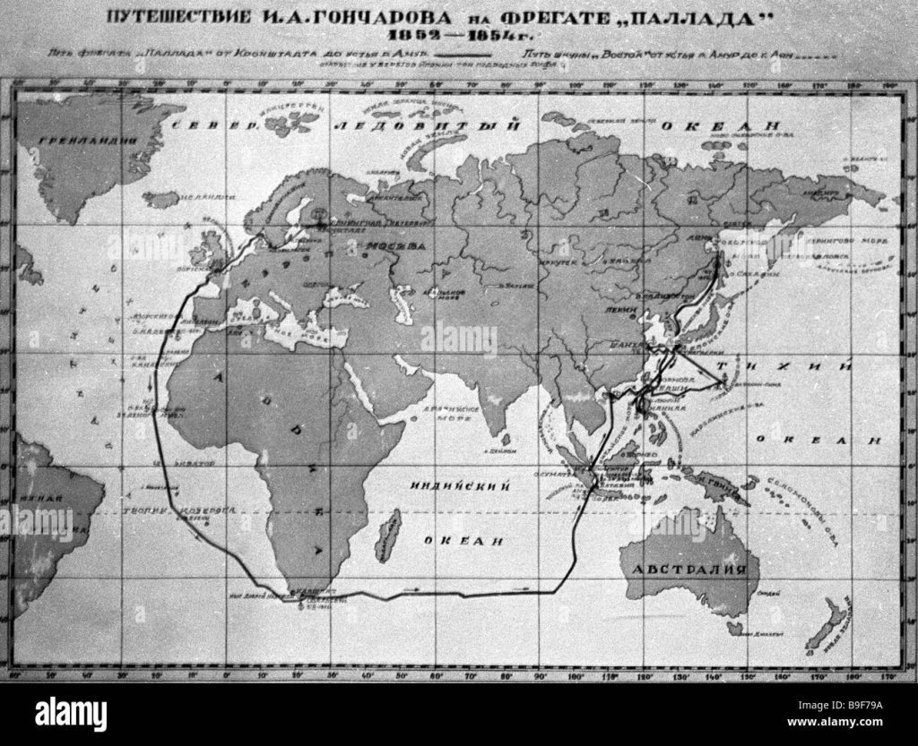 Historical Travel Stories: Frigate “Pallada” – A Tour Around the World